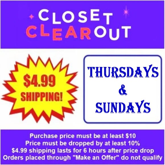 Poshmark offers $4.99 shipping! - Ask me how - Picture 3 of 4